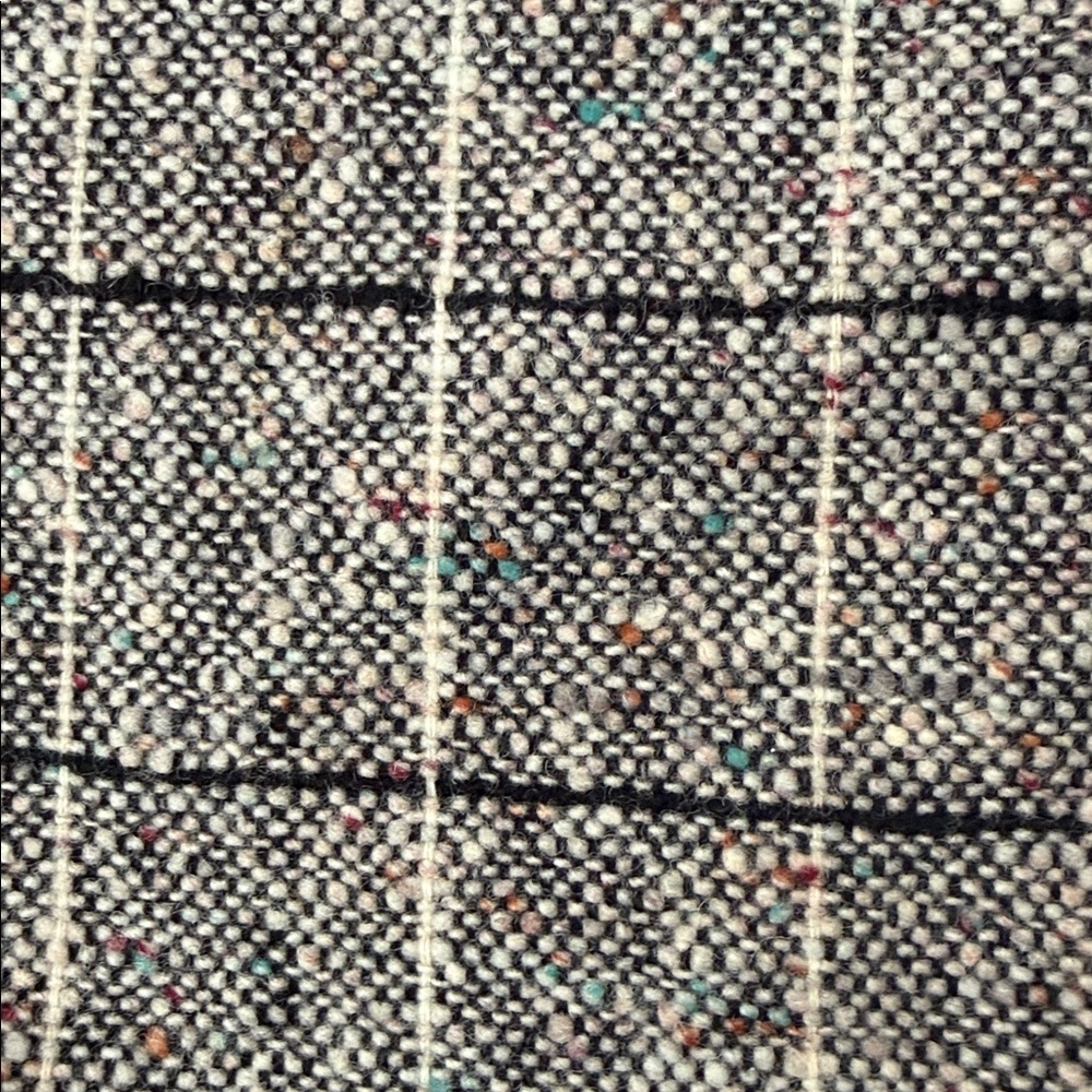 📍FIRM📍Vintage Tweed Dress Set Plaid wool - Picture 12 of 16